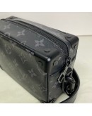 LOUIS VUITTON Monogram Eclipse Mini Soft Trunk Crossbody Bag – Matte Black Hardware (Year 2019)