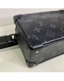 LOUIS VUITTON Monogram Eclipse Mini Soft Trunk Crossbody Bag – Matte Black Hardware (Year 2019)