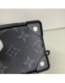 LOUIS VUITTON Monogram Eclipse Mini Soft Trunk Crossbody Bag – Matte Black Hardware (Year 2019)