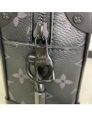 LOUIS VUITTON Monogram Eclipse Mini Soft Trunk Crossbody Bag – Matte Black Hardware (Year 2019)