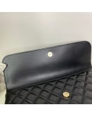 CHANEL CC Quilted Portfolio Clutch in Black Lambskin (31 Series – Year 2021)