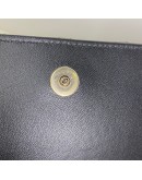 CHANEL CC Quilted Portfolio Clutch in Black Lambskin (31 Series – Year 2021)