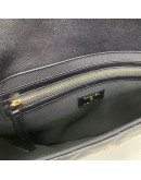 CHANEL CC Quilted Portfolio Clutch in Black Lambskin (31 Series – Year 2021)