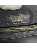 CHANEL CC Quilted Portfolio Clutch in Black Lambskin (31 Series – Year 2021)