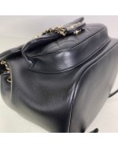 CHANEL Mini Duma Backpack in Black Lambskin – GHW (Microchip – Year 2024)