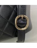 CHANEL Mini Duma Backpack in Black Lambskin – GHW (Microchip – Year 2024)