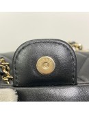 CHANEL Mini Duma Backpack in Black Lambskin – GHW (Microchip – Year 2024)