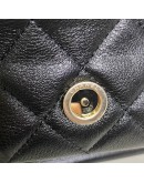 CHANEL Mini Duma Backpack in Black Lambskin – GHW (Microchip – Year 2024)