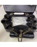 CHANEL Mini Duma Backpack in Black Lambskin – GHW (Microchip – Year 2024)