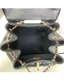 CHANEL Mini Duma Backpack in Black Lambskin – GHW (Microchip – Year 2024)