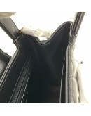 CHANEL Mini Kelly Shopper Tote in Black Shiny Calfskin – GHW (Microchip)