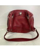 HERMES Lindy 30 Shoulder Bag in Rubis Taurillon Clemence Leather – PHW (Stamp Q Square – Year 2013)