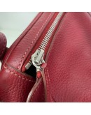 HERMES Lindy 30 Shoulder Bag in Rubis Taurillon Clemence Leather – PHW (Stamp Q Square – Year 2013)