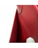 HERMES Lindy 30 Shoulder Bag in Rubis Taurillon Clemence Leather – PHW (Stamp Q Square – Year 2013)