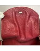 HERMES Lindy 30 Shoulder Bag in Rubis Taurillon Clemence Leather – PHW (Stamp Q Square – Year 2013)