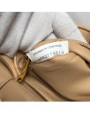 BOTTEGA VENETA Maxi Intrecciatto Padded Chain Cassette Crossbody Bag in Beige Lambskin - GHW