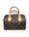 LOUIS VUITTON Monogram Speedy Bandouliere 20 Handbag with Fuchsia Shoulder Strap – GHW (Microchip)