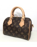 LOUIS VUITTON Monogram Speedy Bandouliere 20 Handbag with Fuchsia Shoulder Strap – GHW (Microchip)