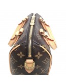 LOUIS VUITTON Monogram Speedy Bandouliere 20 Handbag with Fuchsia Shoulder Strap – GHW (Microchip)