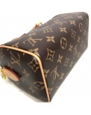 LOUIS VUITTON Monogram Speedy Bandouliere 20 Handbag with Fuchsia Shoulder Strap – GHW (Microchip)