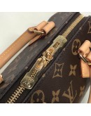 LOUIS VUITTON Monogram Speedy Bandouliere 20 Handbag with Fuchsia Shoulder Strap – GHW (Microchip)