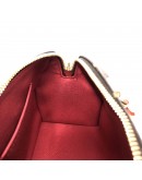 LOUIS VUITTON Monogram Speedy Bandouliere 20 Handbag with Fuchsia Shoulder Strap – GHW (Microchip)