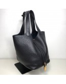 HERMES Picotin Lock 18 Taurillon Handbag in Caban – GHW (Stamp U – Year 2022)