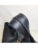 HERMES Picotin Lock 18 Taurillon Handbag in Caban – GHW (Stamp U – Year 2022)