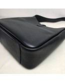 YVES SAINT LAURENT LE 5 A 7 Supple Small Hobo Bag in Black Grained Caflskin – GHW (Year 2023)