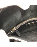YVES SAINT LAURENT LE 5 A 7 Supple Small Hobo Bag in Black Grained Caflskin – GHW (Year 2023)