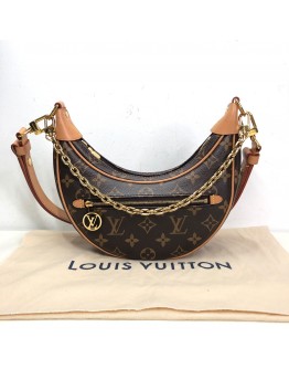 LOUIS VUITTON Monogram Loop Bag with Chain & Shoulder Strap – GHW (Microchip)