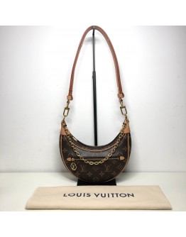 LOUIS VUITTON Monogram Loop Bag with Chain & Shoulder Strap – GHW (Microchip)