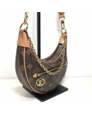 LOUIS VUITTON Monogram Loop Bag with Chain & Shoulder Strap – GHW (Microchip)