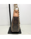 LOUIS VUITTON Monogram Loop Bag with Chain & Shoulder Strap – GHW (Microchip)