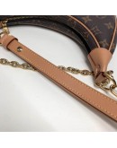 LOUIS VUITTON Monogram Loop Bag with Chain & Shoulder Strap – GHW (Microchip)