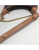 LOUIS VUITTON Monogram Loop Bag with Chain & Shoulder Strap – GHW (Microchip)