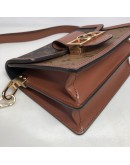 LOUIS VUITTON Mini Dauphine in Monogram & Reverse Monogram with Shoulder Strap – GHW (Microchip)