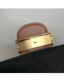 LOUIS VUITTON Mini Dauphine in Monogram & Reverse Monogram with Shoulder Strap – GHW (Microchip)