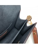 LOUIS VUITTON Mini Dauphine in Monogram & Reverse Monogram with Shoulder Strap – GHW (Microchip)