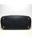 PRADA BN1801 Medium Galleria Tote with Shoulder Strap in Black Saffiano Lux Leather – GHW (Year 2013)