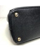 PRADA BN1801 Medium Galleria Tote with Shoulder Strap in Black Saffiano Lux Leather – GHW (Year 2013)