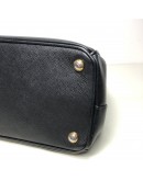 PRADA BN1801 Medium Galleria Tote with Shoulder Strap in Black Saffiano Lux Leather – GHW (Year 2013)