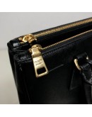 PRADA BN1801 Medium Galleria Tote with Shoulder Strap in Black Saffiano Lux Leather – GHW (Year 2013)