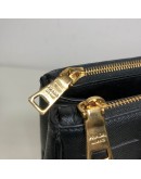 PRADA BN1801 Medium Galleria Tote with Shoulder Strap in Black Saffiano Lux Leather – GHW (Year 2013)