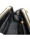 PRADA BN1801 Medium Galleria Tote with Shoulder Strap in Black Saffiano Lux Leather – GHW (Year 2013)