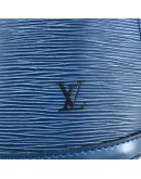 LOUIS VUITTON Vintage Cluny Shoulder Bag in Blue Epi Leather - GHW