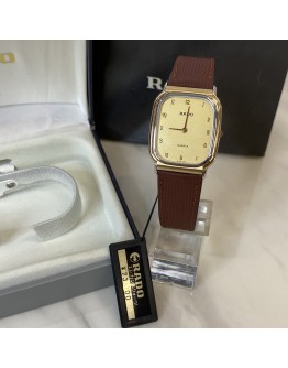 RADO Vintage Ladies Wrist Quartz Watch in Gold Plated (Swiss Made)