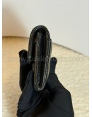 CHANEL Classic Card Holder in Black Caviar Leather – GHW (New Hologram)