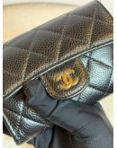 CHANEL Classic Card Holder in Black Caviar Leather – GHW (New Hologram)