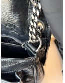 YVES SAINT LAURENT Niki Medium Chain Bag in Black Vintage Calf Leather – RHW (New Model with D-Ring - Year 2023)